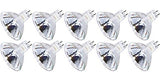 (10 pack) - Q20MR16/FL/CG 20-Watt MR16 Flood 12-Volt Halogen Light Bulbs, Ideal For Track Lighting, Protected With UV Glass Cover, BAB - 20W, 12V, GU5.3 Bi-Pin Base, Halogen Light Bulb